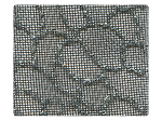 160 Silver Glitter Black Mesh -Stiletto